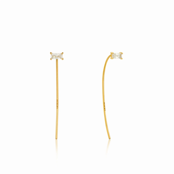 Kolczyki  ANIA HAIIE Glow Solid Drop Earrings  E018-01G