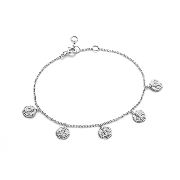 Bransoletka damska ANIA HAIE srebrna Beaded B009-01H