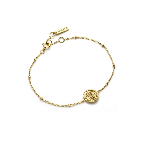 Bransoletka Ania Haie Medallion złota B009-02G