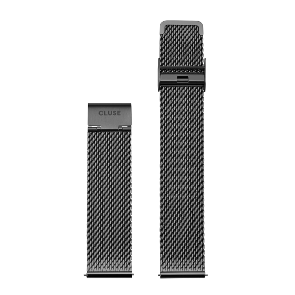 Bransoletka CLUSE Mesh Black 20mm  CS1401101064