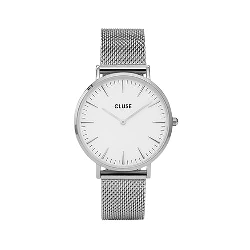Zegarek damski CLUSE Boho Chic Silver srebrny CW0101201002