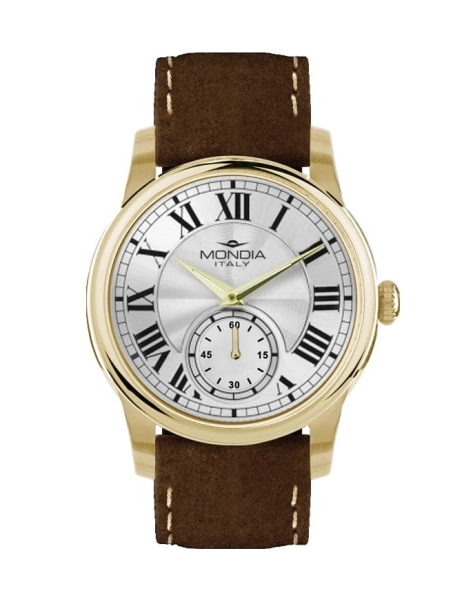 Zegarek unisex Mondia złoty MI-741-PO-11SL-CP