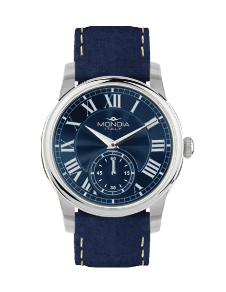 Zegarek unisex Mondia srebrny MI-741-SS-14BL-CP