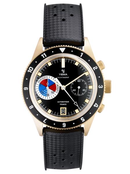 Zegarek męski YEMA Yachtingraf Bronze LE brąz YYACZ21-AAS