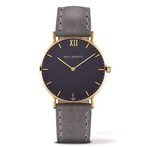 Zegarek Paul Hewitt Sailor 39 mm złoty PH-SA-G-ST-B-13M