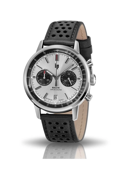 Zegarek męski LIP Rallye Panda srebrny 671811 41mm