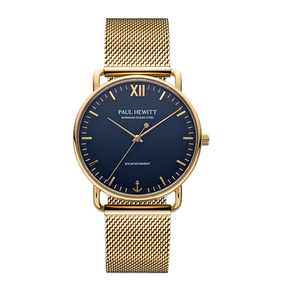 Zegarek męski Paul Hewitt Sailor 39mm złoty PH-W-0323
