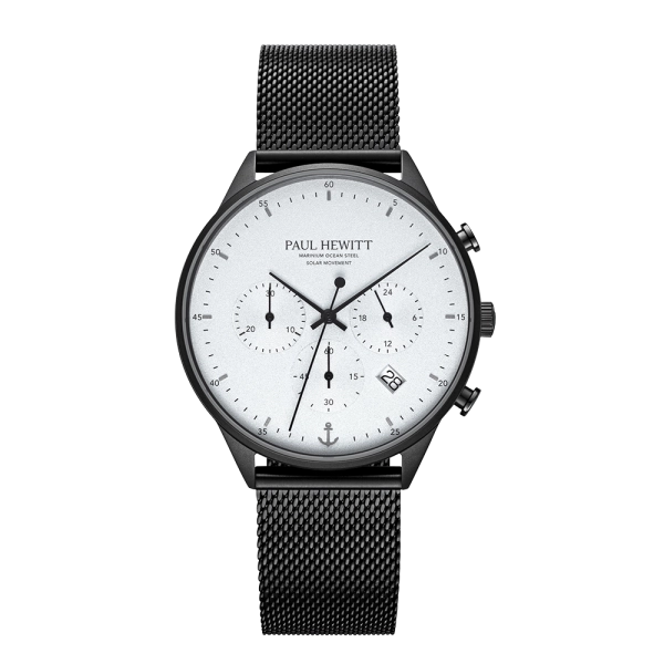 Zegarek męski Paul Hewitt Chrono 42mm czarny PH-W-0300