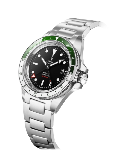 Zegarek męski YEMA Superman 500 41 mm srebrny YGMT23A41-AMS1
