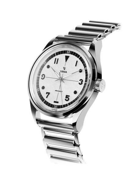 Zegarek męski YEMA Urban Field srebrny YFLD23-40-BM3S 