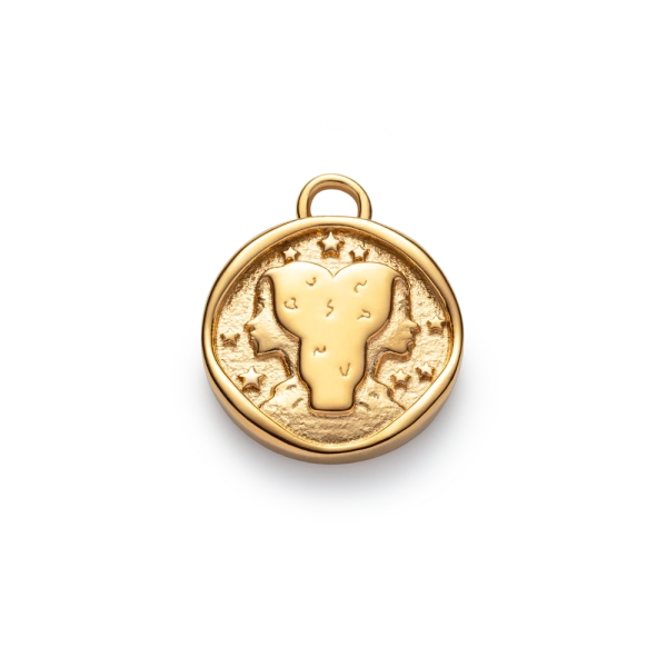 Zawieszka charms Paul Hewitt Bliźnięta Gemini złota PH-JE-1205