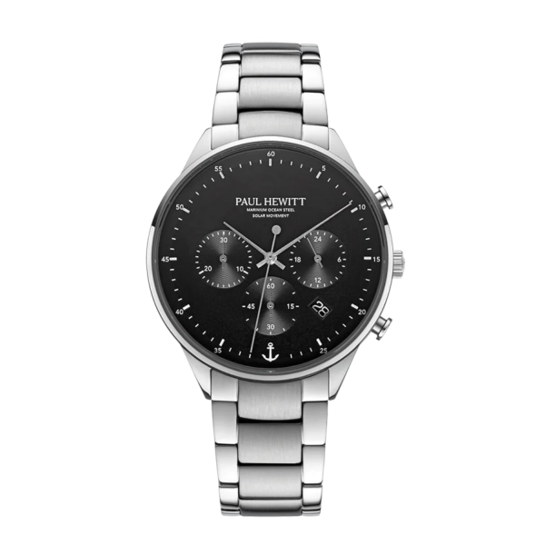 Zegarek męski Paul Hewitt Chrono 42mm srebrny PH-W-0301