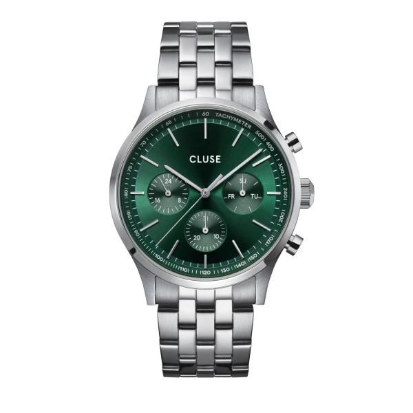 Zegarek męski CLUSE Anthéor Multifunction srebrny CW21002