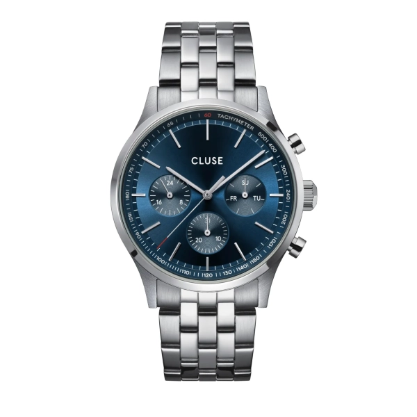 Zegarek męski CLUSE Anthéor Multifunction srebrny CW21003