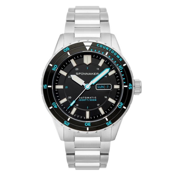 Zegarek męski Spinnaker Hass Automatic Pebble Black