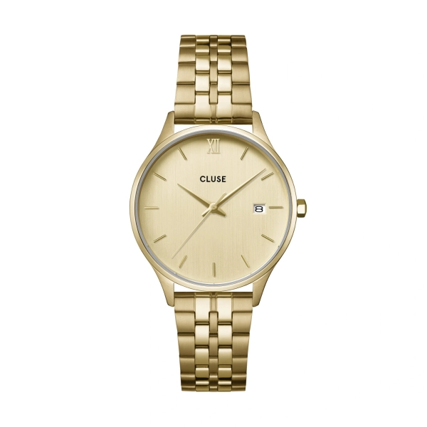 Zegarek damski CLUSE Minuit Date złoty CW14301