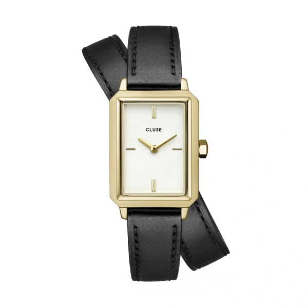 Zegarek damski CLUSE Fluette Double złoty CW11513
