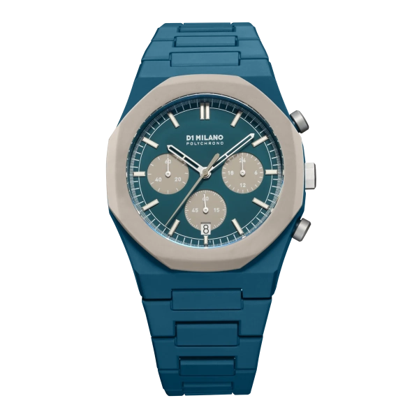 Zegarek męski D1 MILANO Polycarbon petrol PHBJ06 40,5 mm