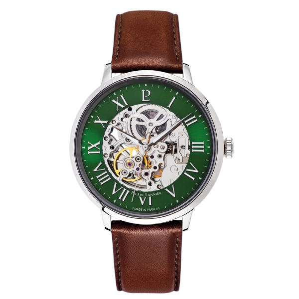 Zegarek Męski Pierre Lannier Automatic srebrny 323D174