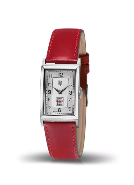 Zegarek damski LIP Churchill T18 srebrny na pasku 671409