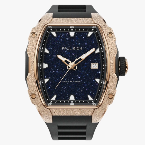 Zegarek męski Paul Rich Astro Galaxy czarno-różowo-złoty 794356187552