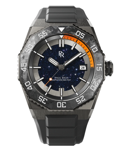 Zegarek męski Paul Rich Aquacarbon Pro grafitowy 766236337364