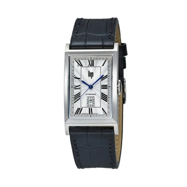 Zegarek męski LIP Churchill T26 srebrny na pasku Automatic 671934