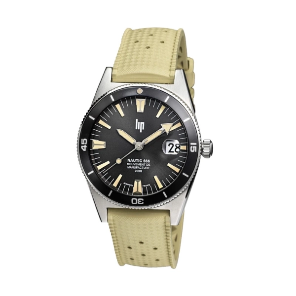 Zegarek męski LIP Nautic 666 Automatique 39 mm 676054