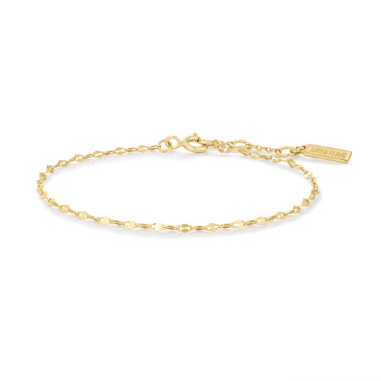 Bransoletka damska Ania Haie Ripple Joy złota B073-02G