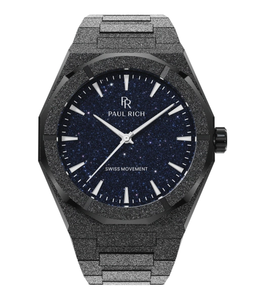 Zegarek męski Paul Rich Frosted Star Dust II czarny 766236337043