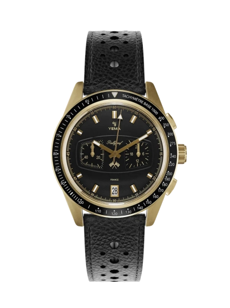 Zegarek męski YEMA Rallygraf YMHF1585-AA czarny Meca-Quartz