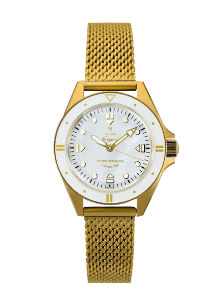 Zegarek damski YEMA Navygraf Marine Nationale 400th Anniversary Edition YMHF1592MN-BM