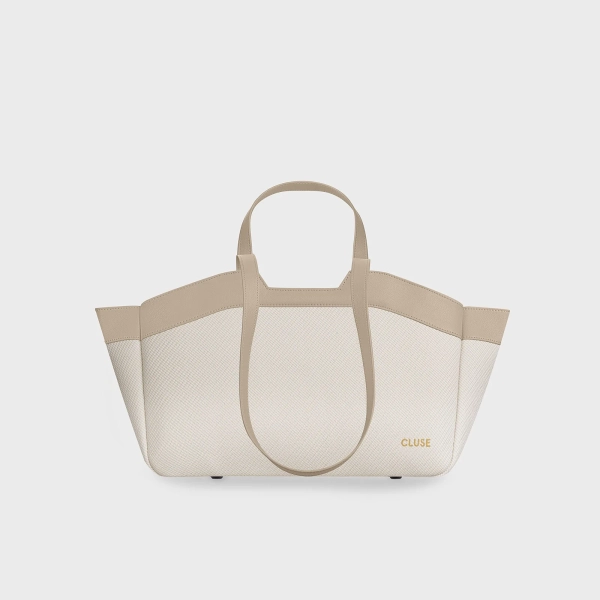 Torebka damska Cluse Tote Petite beżowo-piaskowa CX15805