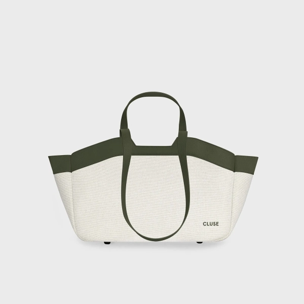 Torebka damska Cluse Tote Petite piaskowo-oliwkowa CX15806