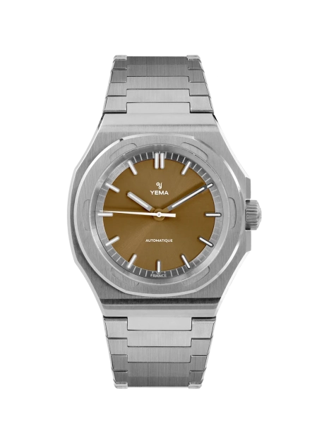 Zegarek męski YEMA Wristmaster Traveller srebrny YWTR25-UMS
