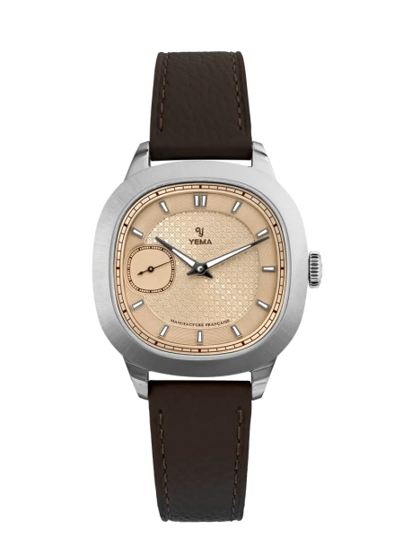 Zegarek męski Yema Granvelle Renaissance CMM.29 srebrny na pasku 77.26.29.08.SN.L8