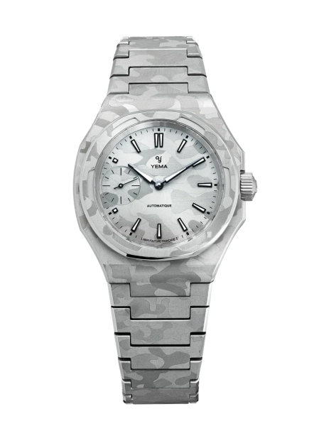 Zegarek męski YEMA Wristmaster CAMO Slim Small Seconds CMM.29 76.26.29.09.SN.M