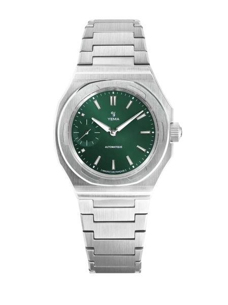 Zegarek męski YEMA Wristmaster Slim Small Seconds CMM.29 76.26.29.04.SN.M