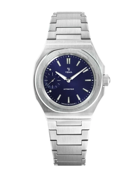 Zegarek męski YEMA Wristmaster Slim Small Seconds CMM.29 76.26.29.05.SN.M
