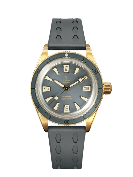 Zegarek męski YEMA Skin Diver Slim Bronze CMM.20 12.26.20.39.ZNL.U9