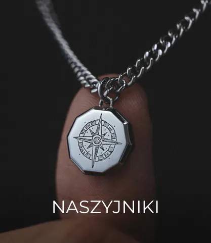 zdjęcie meskiego naszyjnika